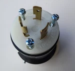 New Hubbell HBL2321 Nema L6-20P Twist Lock Plug 20A 250V 2-120V Hots & Ground. Fixed Price $13.75.
