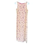 Y2K American Eagle Maxi Dress Size 4 Yellow Butterflies Sleeveless. Fixed Price $30.00.