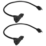 Hosa PWD-402 2FT Piggyback Iec C13 To Nema 5-15P Power Cord 2-PACK. Fixed Price $32.40.