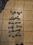 Lot Of 12 Global Truss Swivel Clamp/n Aluminum Stage Lighting Couplers .... Fixed Price $200.00.