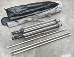 Jtl B-800 5013 9'0" Wide Free Standing Background Support System With Bag. Fixed Price $127.99.