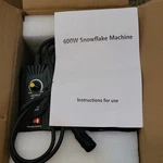 600W Snow Machine With Remote Control And Power Cord For Special Effects Parties. Fixed Price $129.99.
