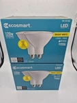 Boxs Of New Ecosmart 120W Led PAR38 Bulbs Bright White Dimmable Uses 14.5W. Fixed Price $34.95.