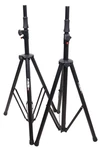 Prox T-SS82P Set Of Air-powered Tripod Speaker Stand In Black W/ Carry Bag. Fixed Price $271.99.