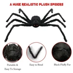 35"SPIDER Halloween Decor Haunted House Prop Indoor Outdoor Giant Scary Party%-/. Fixed Price $8.54.