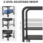 Height Adjustable Cpu Floor Stand. Fixed Price $112.49.