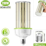 200W Led Corn Cob Bulbs Light E39 Mogul Base Commercial Warehouse Gym Lamp 5000K. Fixed Price $79.27.
