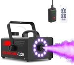 Upgrey Remote Controller Fog Machine Rgb Light 1200W Wired For Halloween Parties. Fixed Price $70.00.