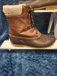 London Fog New Women's Cognac Waterproof Shell Winter Boots 10. Fixed Price $15.00.