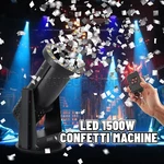 Paidun 1500W Rgb Electric Confetti Machine Launcher Cannon DMX512 Remote Control. Fixed Price $129.60.