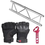 Global 8.20FT 2.5M I-beam F32 Trussing Segment W Black Gloves. Fixed Price $273.40.