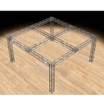 Global Truss 20'X20' Trade Show Booth - Modular F34 Box With Center Cross. Fixed Price $14787.00.