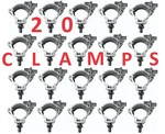 20PCS Stage Par Light 2" Hook Aluminum Alloy Truss O-clamp Heavy Duty 230LBS. Fixed Price $55.98.