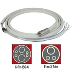 Kinetic Handpiece Light Source Tubing, 6-PIN Iso-c, Euro 3-TUBE Jacketed. Fixed Price $278.38.