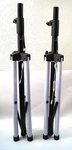 Lot (2) Accu-stand CSL100/1163000013 Color Led Tripod Speaker Stands D221. Fixed Price $130.00.