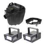 Chauvet Dj Plug/play Dry Ice Fog Machine+nimbus CART+2 Free Strobe Lights. Fixed Price $1382.84.