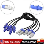 5-PACK 5FT Powercon Extended Cable Plug To Female For Stage Lighting. Fixed Price $45.00.