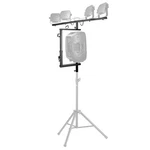 Stagg SPS2LIS Adjustable Height T-bar Lighting Extension For Speaker Stand. Fixed Price $92.95.