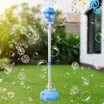 Kids Bubble Maker Automatic Blaster W/ Music Lights Adjustable Height Party Blue. Fixed Price $19.99.