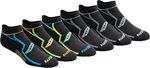 Men's Bolt Rundry Performance No-show Multi-pack Socks Large, Black (6 Pairs). Fixed Price $22.02.