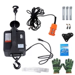 2-IN-1 Portable Electric Hoist Power Winch 1100 Lbs Wired Remote Control 1500W. Fixed Price $96.53.