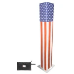Usa Flag Scrim Lycra Box Decor Sleeve Cover Fits Up To 6.56 Ft Truss Segment. Fixed Price $34.40.