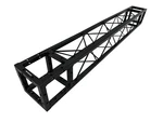 Cedarslink 1M (3.28 Ft.) Square 120MMX120MM (4.7") Black Trussing Box. Fixed Price $89.99.