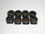 *lot Of 8* Socapex 37-PINS Circular Panel Mount Plug Connector Black. Fixed Price $470.00.