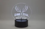 George T. Stagg Whisky Bar Led Light Sign, Usb Battery Powered, Multicolor. Fixed Price $24.99.