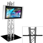Global Truss 6.56FT Plasma Stand / Lighting Tower With Steel Base Plate. Fixed Price $1018.00.