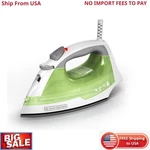 Black+decker Iron, 1200W, Smartsteam Technology, Non-stick Soleplate, Auto. Fixed Price $10.38.