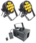 2 Chauvet Dj Slimpar Pro Usb Variable White D-fi Led Can Wash Lights+hazer. Fixed Price $749.85.