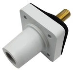 Marinco CL40FRSB-B Panel Mount Female White Lock Washer And Nut Camlok. Fixed Price $19.99.