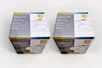 Global Value Lighting 4PK (2 Double Pack): 5-PANEL Led 8000 Lum Garage. Fixed Price $55.99.