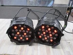 Lot Of Elation Opti Led Rgb 120V-60HZ 24 Lighting Fixture Tested Working. Fixed Price $299.99.