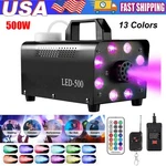 500W Led Smoke Machine Rgb Color Stage Fogger Effect Halloween Disco Club Us. Fixed Price $36.99.