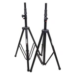 Prox T-SS82P Set Of Black Air Speaker Tripod Stands 51"-76" High With Bags. Fixed Price $271.99.