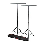 2 Prox Lighting Stand W/ Square T-bars & Carry Case Adjustable Up To 9 Ft. Fixed Price $119.99.