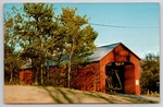 James Covered Bridge Jennings County Indiana Postcard Howe Truss 1960S Chrome. Fixed Price $12.95.