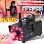 Smoke Fog Machine With Rgb 13 Led Light Remote Control Party Halloween Decor. Fixed Price $43.91.