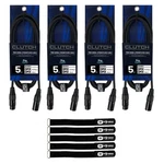 Universal 5FT 3-PIN Dmx Lighting Cable (4 Pack). Fixed Price $48.40.