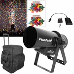 Chauvet Dj Funfetti Wireless Remote Control Confetti Cannon + Color Launch Pack. Fixed Price $569.40.