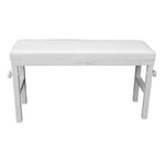 Odyssey Bnchwht Luxe Series 40 Inch Wide Portable White Bench. Fixed Price $100.00.