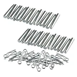 Ottff 30 Sets Conical Coupler Pins With R-clip, Stage Lights Truss Silver. Fixed Price $50.62.