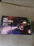 Fog Machine With 8 Led Lights And Disco Ball, Wireless Remote Control Bluetooth. Fixed Price $59.95.