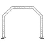 Global Truss System 10' Wide X 8' High Mobile Dj Archway. Fixed Price $1346.00.