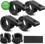 Led Light Bar Clamp Mounting Kit 4PCS For 0.75 1.25 Inch Tubes Black. Fixed Price $33.99.