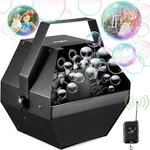 Theefun Bubble Machine: Remote Control 750ML Metal Blower With.... Fixed Price $99.69.