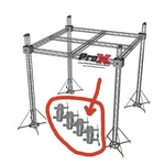 Prox XT-CP-PAC3 Truss Double-ended Conical Connector (4-PACK). Fixed Price $15.00.
