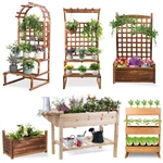 Unho Professional Raised Planter Box With Leg Indoor Outdoor Elevated Garden Bed. Fixed Price $38.92.